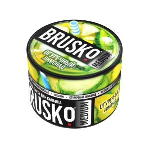 Табак Brusko Medium, 50гр "Огуречный лимонад"